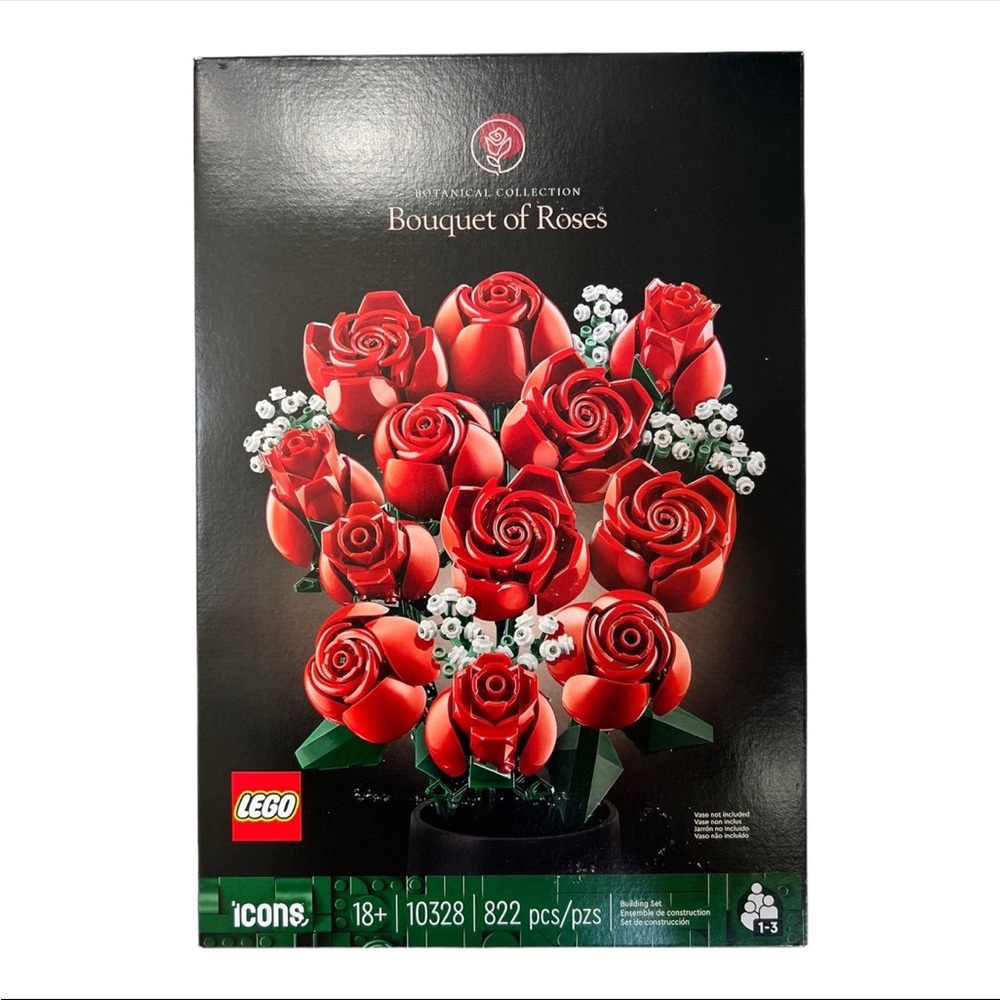 LEGO ICONS Bouquet of Roses BOTANICAL COLLECTION 10328 MOTHER’S DAY NEW 2024
